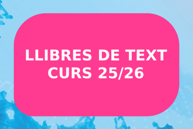 LLIBRES DE TEXT I MATERIAL CURS 25/26