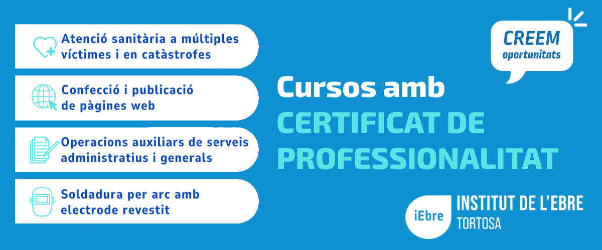 Cursos amb Certificat de Professionalitat